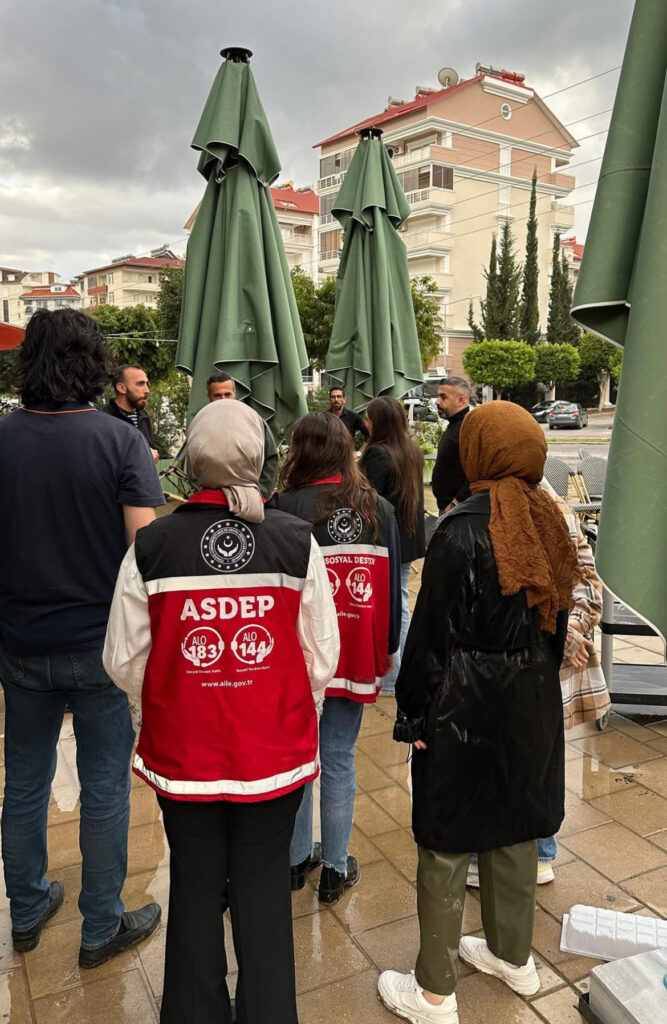 Selden etkilenen vatandaşlara sosyal hizmetlerden destek