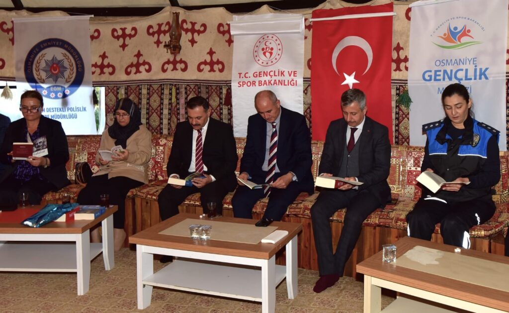 Osmaniye’de gençler “Kitap Okuma Etkinliği”nde buluştu