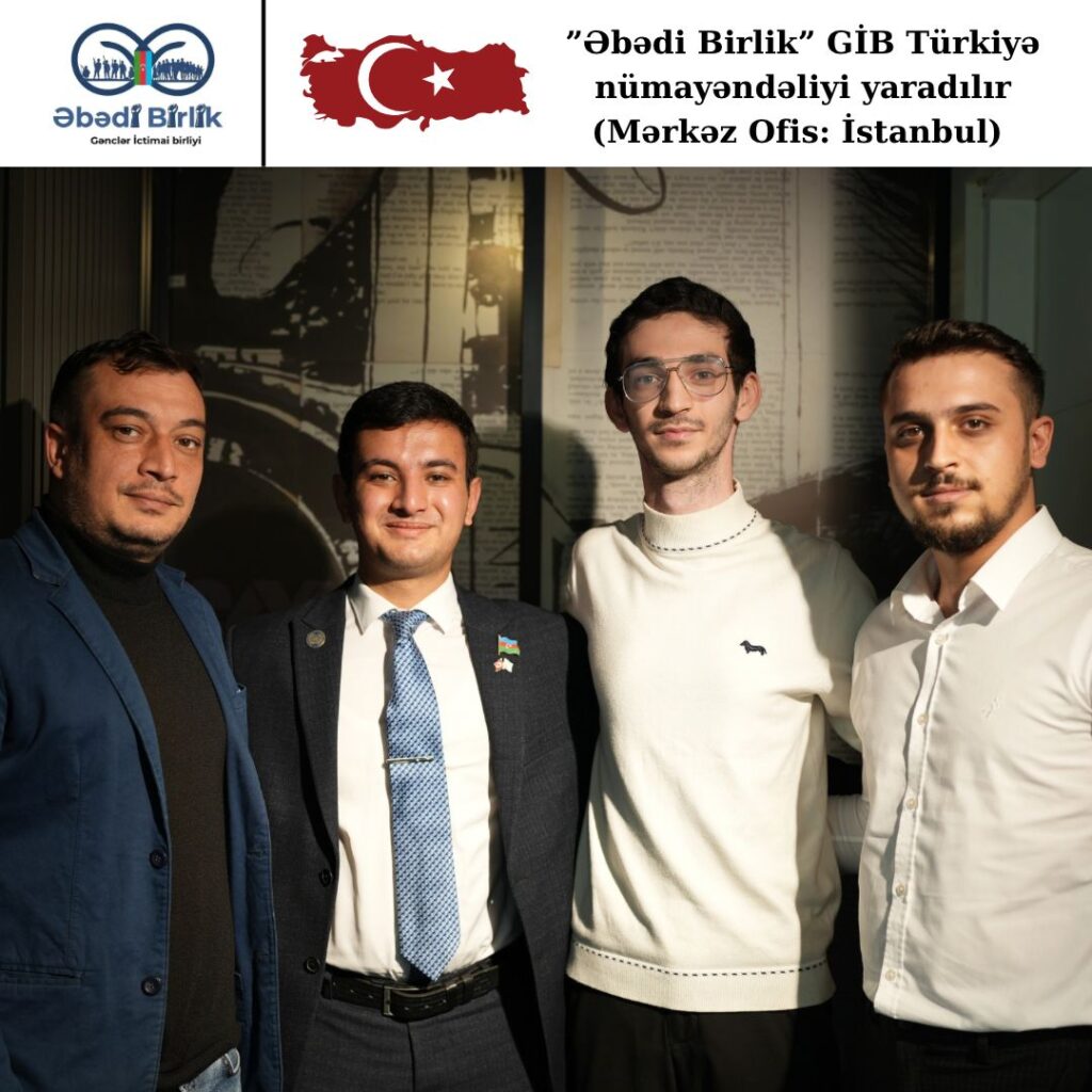 Ebedi Birlik Gençlik Kamu Birliği Türkiye temsilciliğine atama