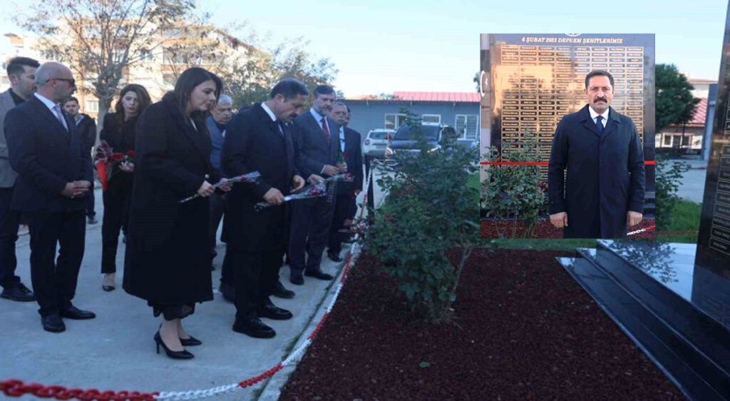 Deprem şehidi öğretmenlere anıt