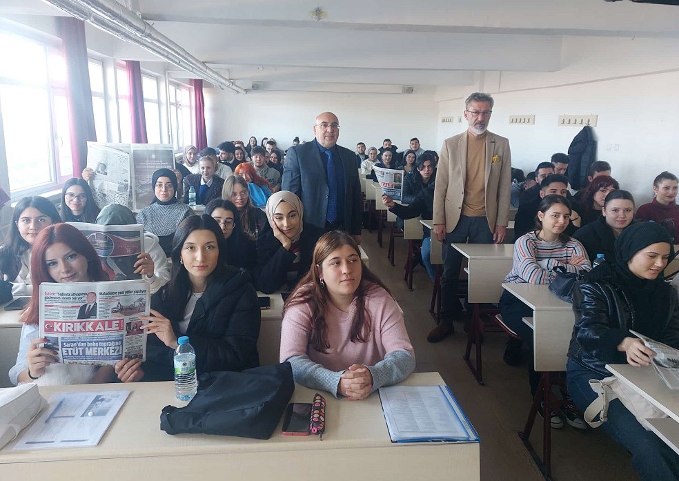 Kırıkkale Üniversitesi Keskin MYO, İki Önemli Gazeteciyi Ağırladı