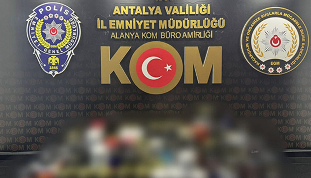 Antalya’da yılbaşı öncesi operasyon!