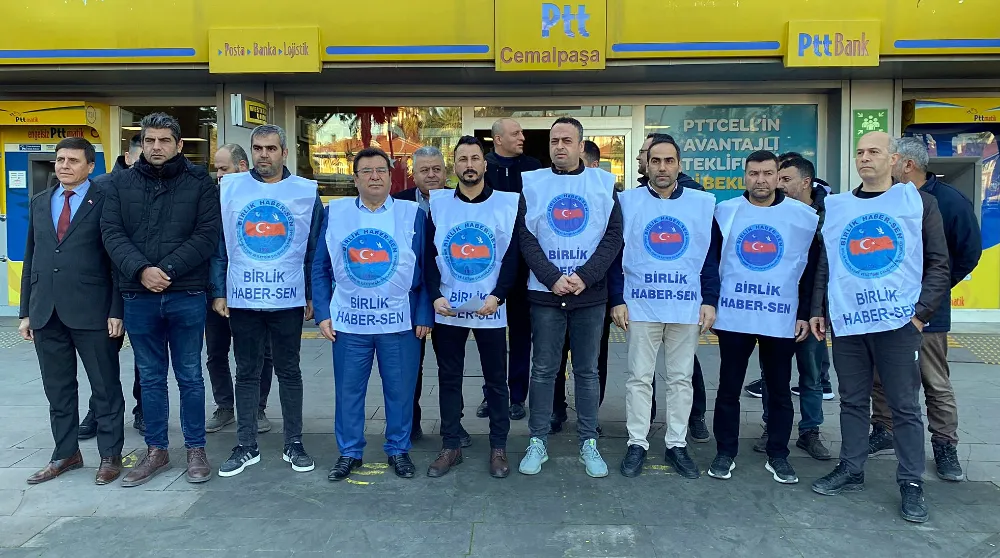 PTT çalışanlarına yönelik şiddet protesto edildi – Birlik Haber Ajansı