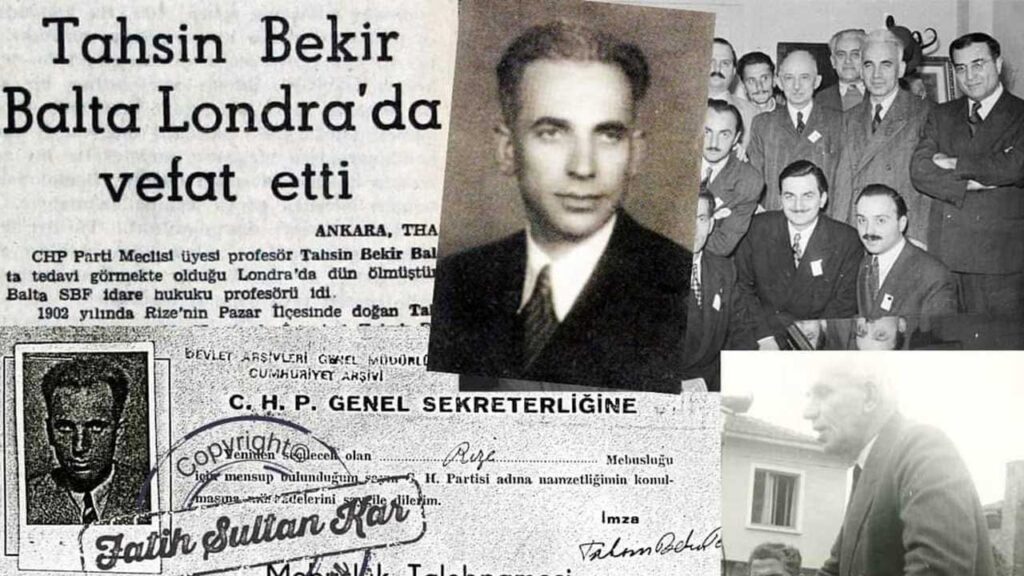 O Bir Atinalı: Rize Pazarlı Prof. Dr. Tahsin Bekir Balta – Birlik Haber Ajansı