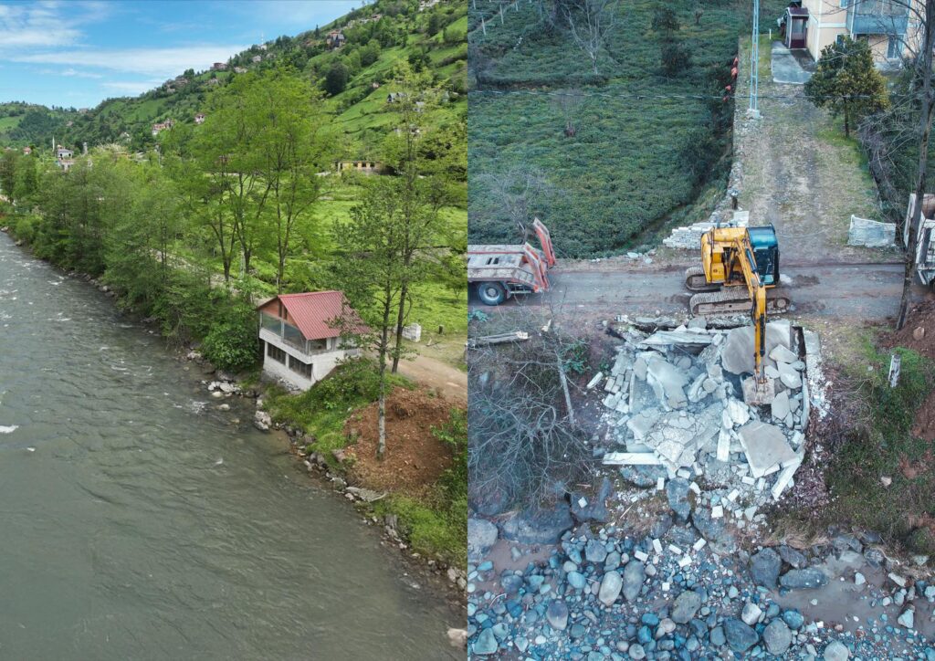 Fırtına Vadisi’ndeki kaçak yapılar yıkılıyor – Birlik Haber Ajansı