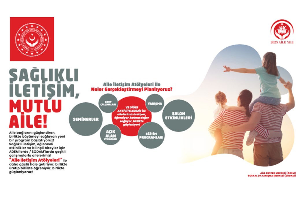 Aile İletişim Atölyeleri Başlıyor – Birlik Haber Ajansı