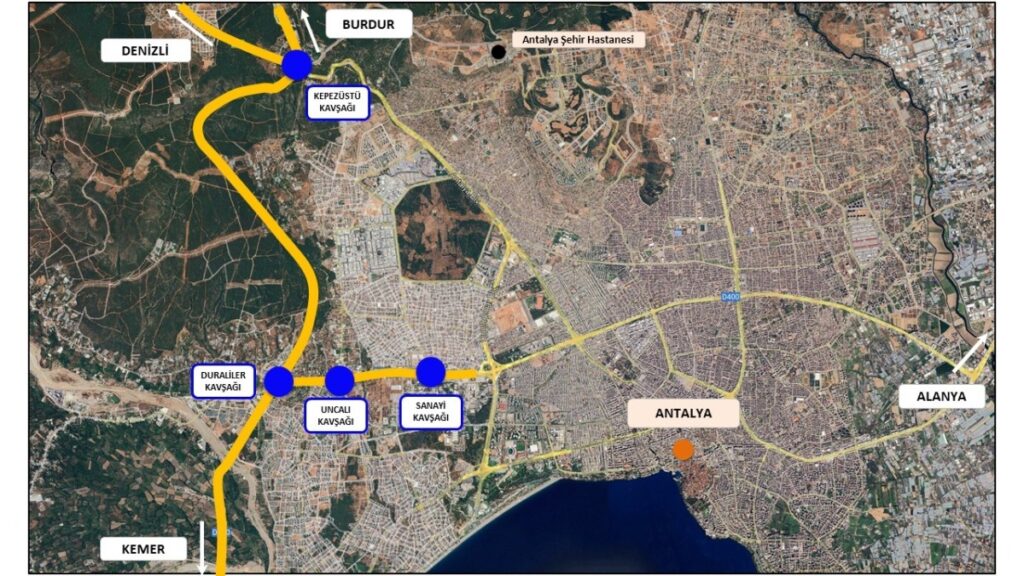 Antalya Trafiğini Rahatlatacak 10 Köprü – Birlik Haber Ajansı