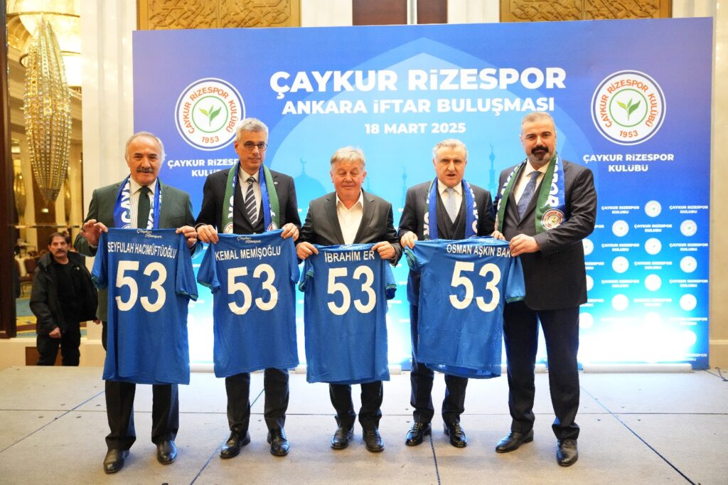 Çaykur Rizespor Kulübü’nden Ankara’da iftar – Birlik Haber Ajansı